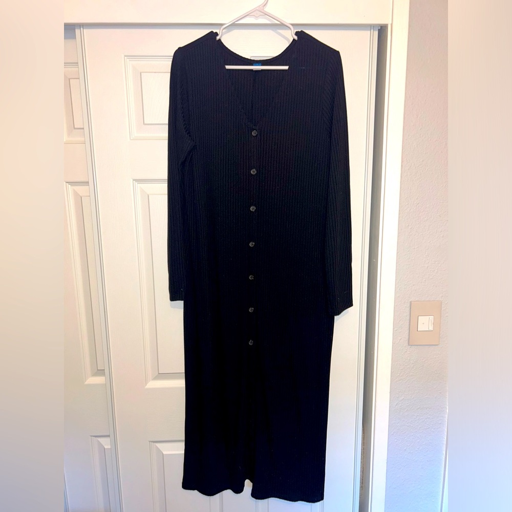 Old Navy Button Midi Dress
